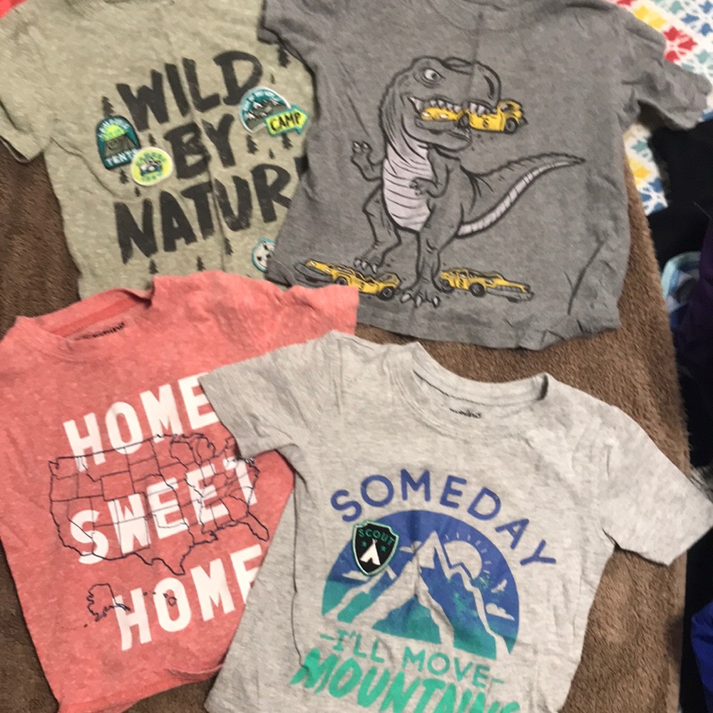 Jumping Beans Toddle Boys Graphic Tees